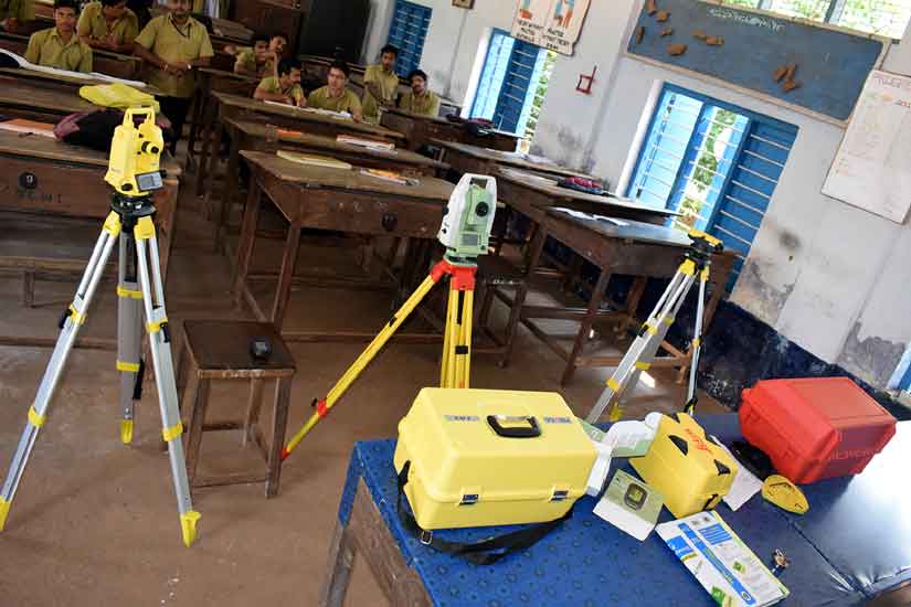Civil Engineering Lab at Mary Matha Pvt ITI