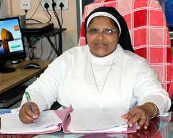 Sr. Judy, Principal, Mary Matha ITI