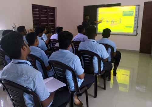 Smart Class room at Mary Matha ITI Kaduthuruthi